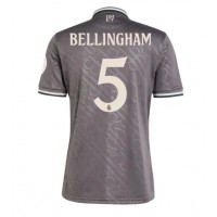 Camiseta Real Madrid Jude Bellingham #5 Tercera Equipación 2024-25 manga corta